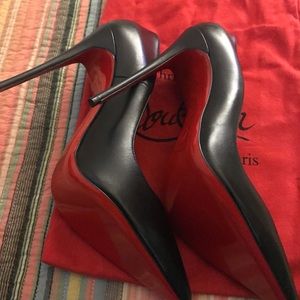 Christian Louboutin So Kate 120 Nappa Shiny Black